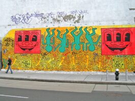 Fresque murale de Keith Haring à New York