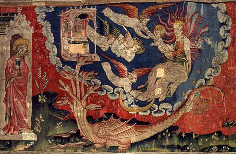 Tapisserie de l’Apocalypse exposée au château d’Angers