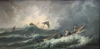 Exposition Tempêtes et naufrages eu Musée de la vie romantique