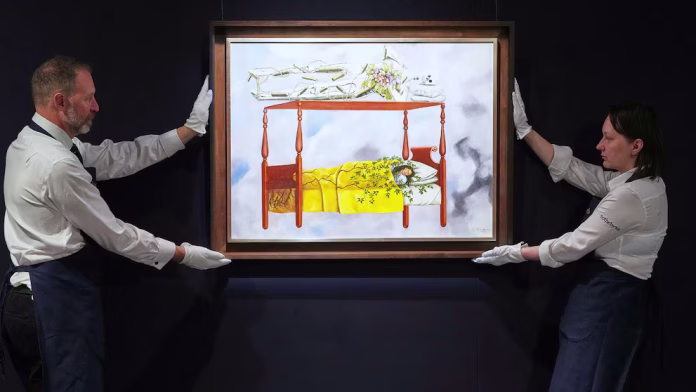 El sueño (La cama) Frida Kahlo