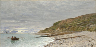 En 1864, bien avant de révolutionner l'histoire de l'art avec l'impressionnisme, le jeune Claude Monet pose son chevalet sur la plage de Sainte-Adresse.