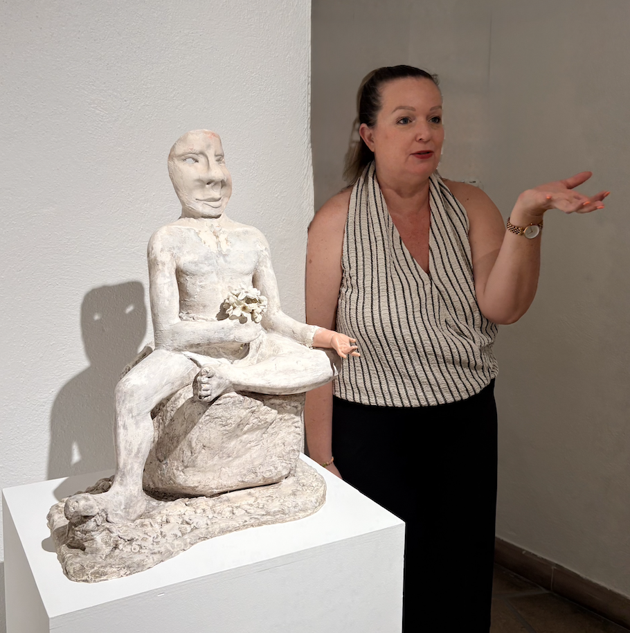 Portrait de Céline Graziani, directrice du Musée Magnelli, Musée de la céramique de Vallauris
