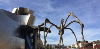 Musée Guggenheim Bilbao et sculpture Maman de Louise Bourgeois