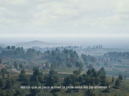 Capture d'écran d'un jeu video et des échanges entre l'artiste Nicolas Bailleul et les joueurs.