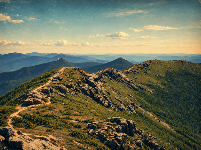 Long de 3 510 km, le sentier des Appalaches relie le mont Springer, dans la forêt nationale de Chattahoochee-Oconee, en Géorgie, au mont Katahdin dans le parc d’État Baxter, dans le Maine.