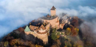 Le château du Haut-Koenigsbourg par Tristan Vuano
