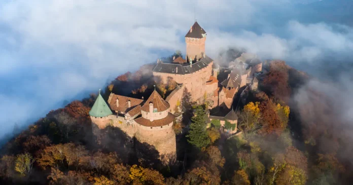 Le château du Haut-Koenigsbourg par Tristan Vuano